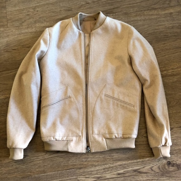 Topman Other - Topman Wheat/Tan/Cream Bomber